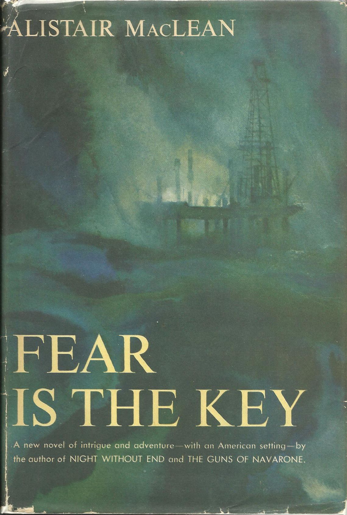 Fear is the Key - US first edition Fear is the Key - US first edition